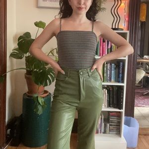 Topshop rainbow crop top